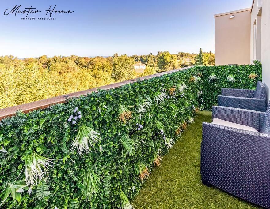 Gout De Luxe A Narbonne T3 Climatise, Spa, Parking Exteriér fotografie